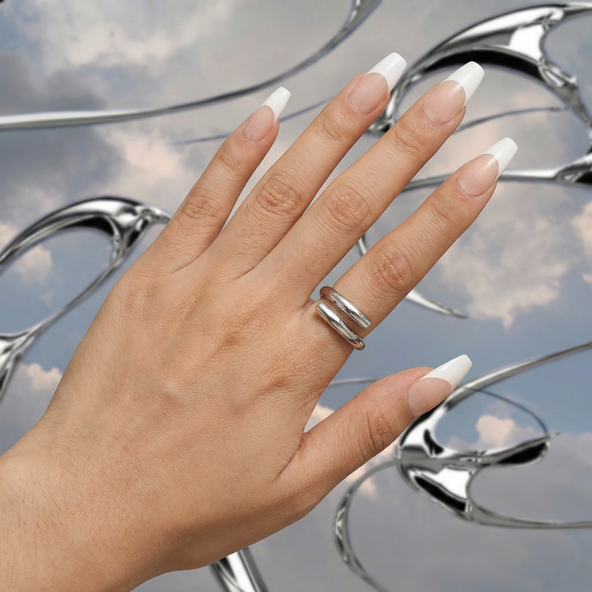 Split Metal Ring