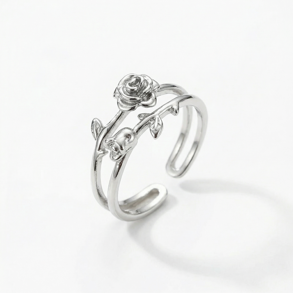 Rose Metal Ring