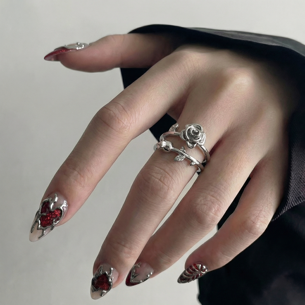 Rose Metal Ring