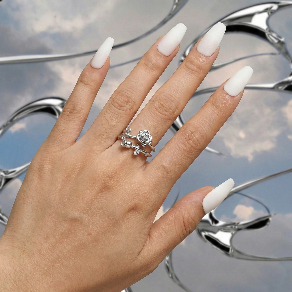 Rose Metal Ring