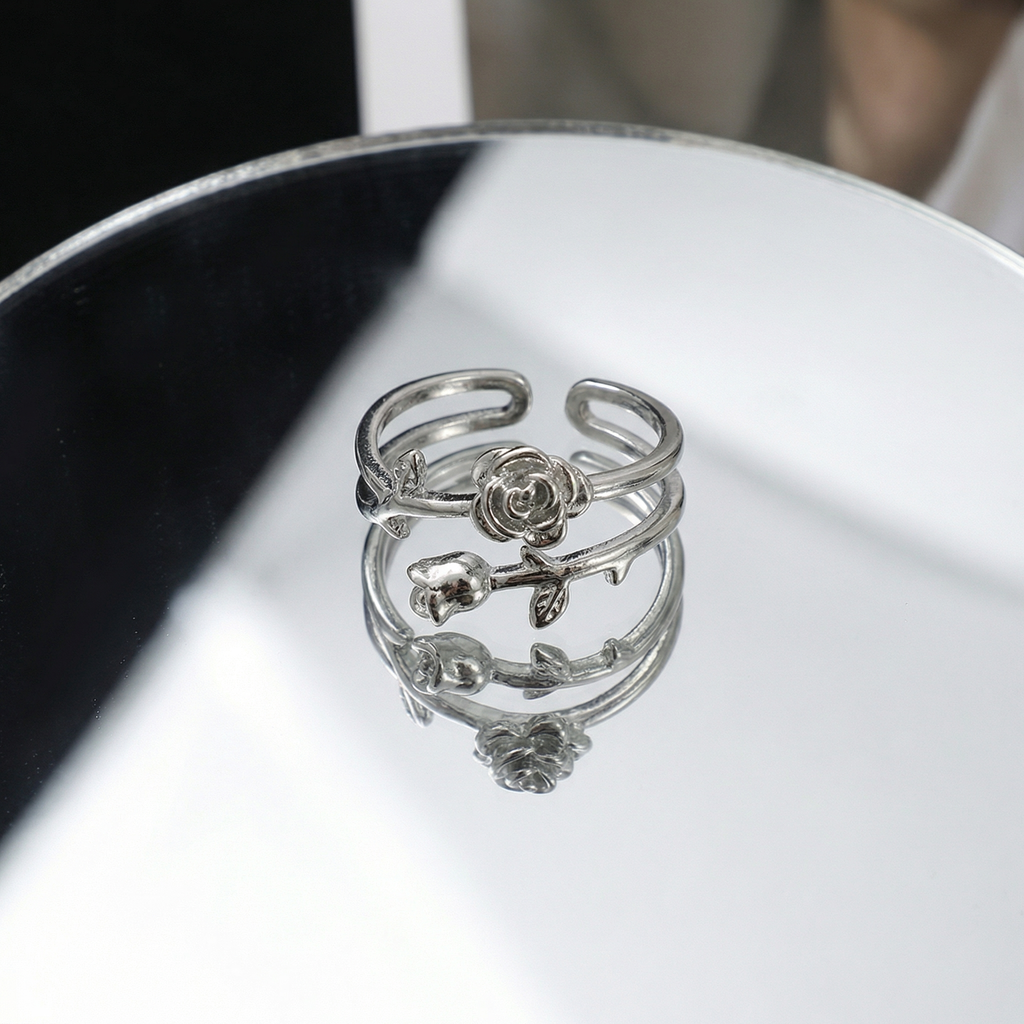 Rose Metal Ring