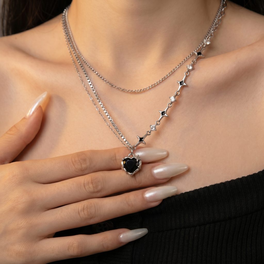 Nova Heart Necklace