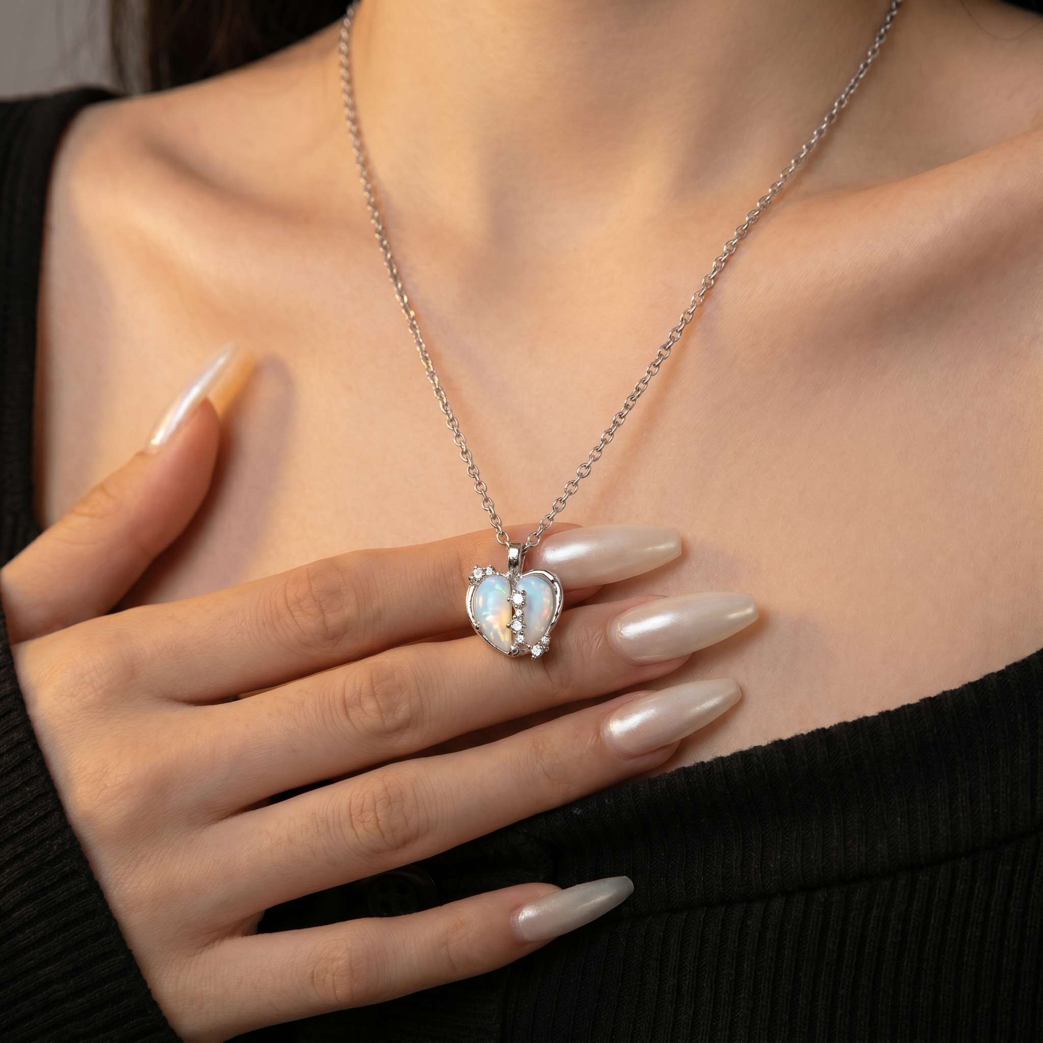 Nova Heart Necklace