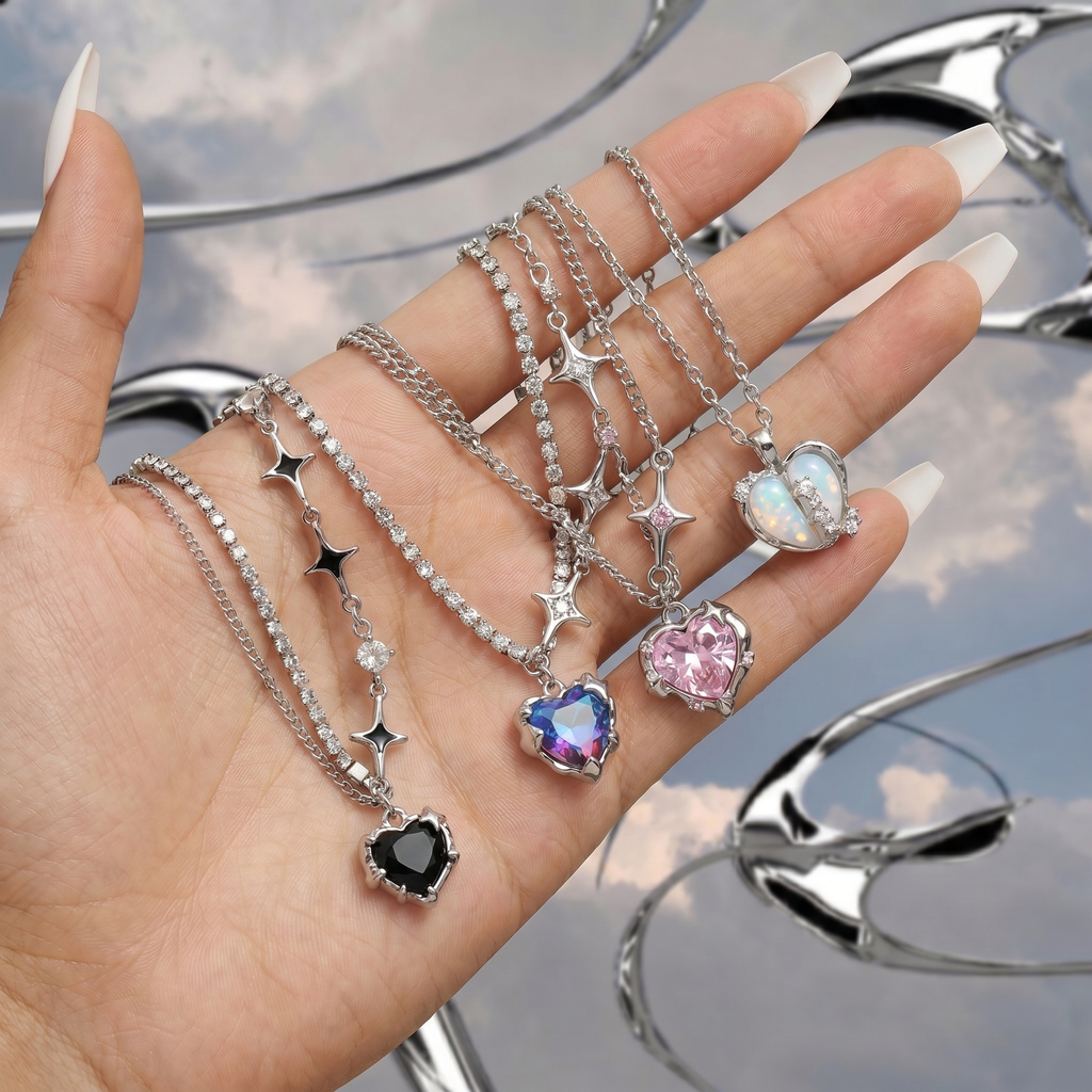 Nova Heart Necklace