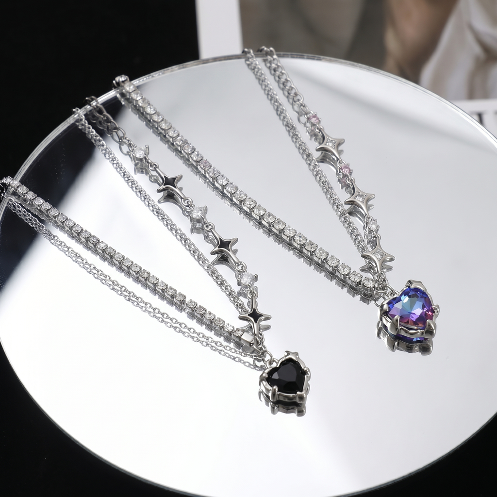 Nova Heart Necklace