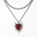 Inferno Heart Necklace